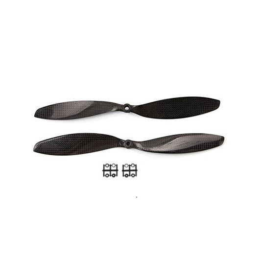 Orange HD Propellers 1147(11X4.7) Carbon Fiber Black 1CW+1CCW-1pair