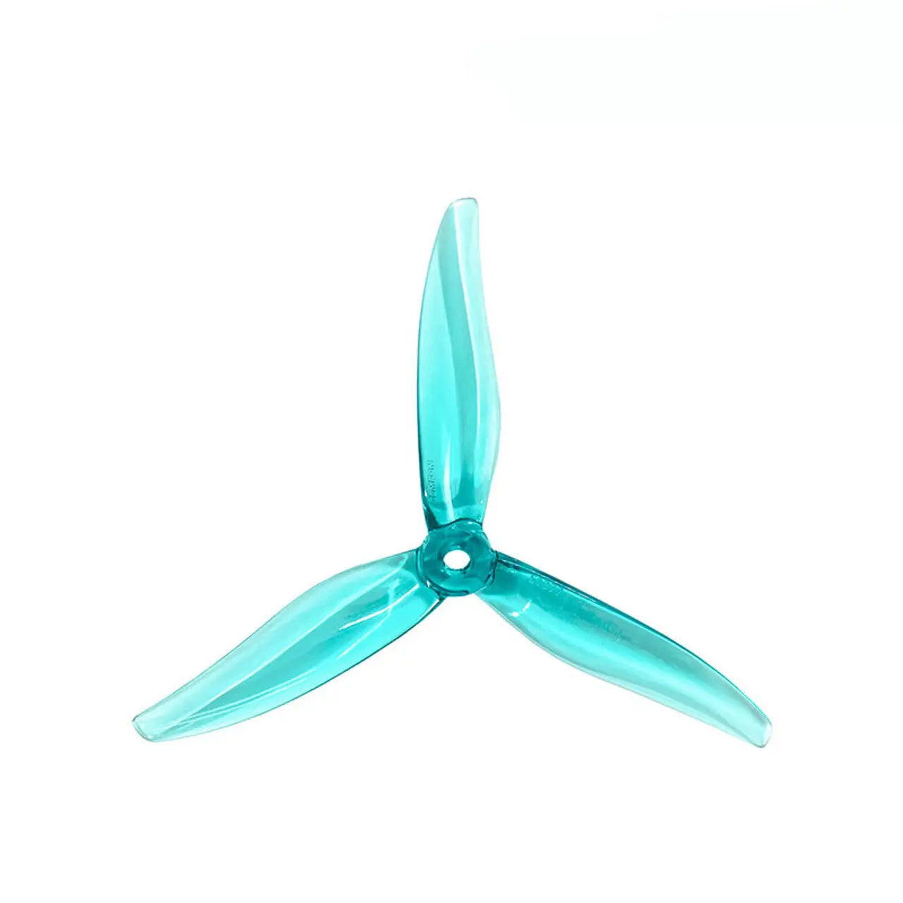 Gemfan 51377 Hurricane PC 3 Blade HD Propellers – Transparent Cyan. Hi Tech xyz