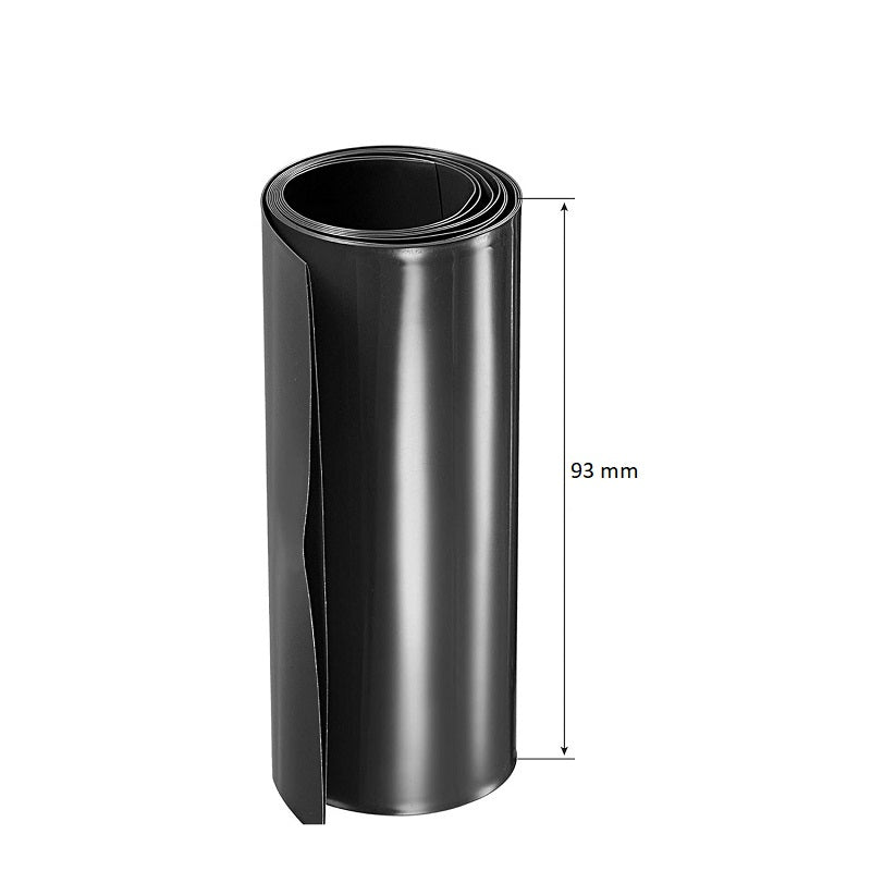 PVC Heat Shrink Sleeve 93mm Black.