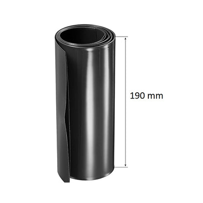 PVC Heat Shrink Sleeve 190mm Black
