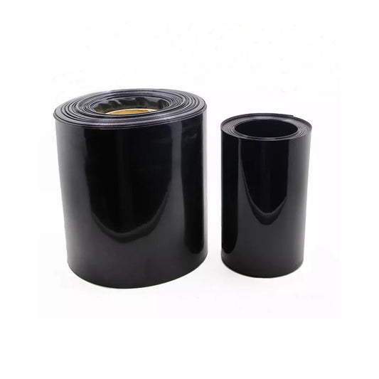 PVC Heat Shrink Sleeve 160mm Black 1 Meter.