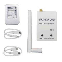 Skydroid 5.8G UVC OTG Android Audio and Video Receiver For FPV Drone.