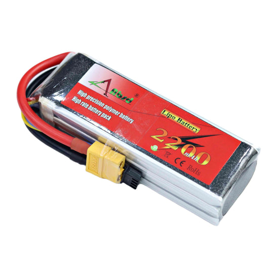 11.1V 2200mAh 3S 25C Lipo Battery With XT60 Plug (Brand ABSD)