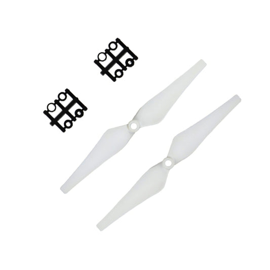 9443 Glass Fiber Nylon Propeller For Drone & RC Plane White 1CW+1CCW - (1Pair).