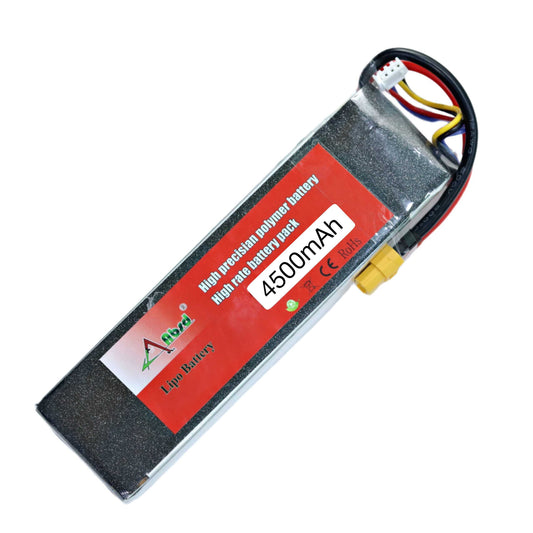 11.1V 4500mAh 3S 30C Lipo Battery With XT60 Plug (Brand ABSD).