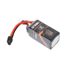 14.8V 1300mAh 4S 95C Lithium Polymer Battery Pack (Brand Bonka)
