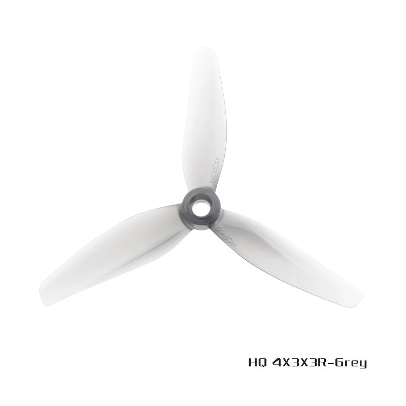 HQProp 4X3X3V2 Grey (2CW+2CCW)-Poly Carbonate Propeller