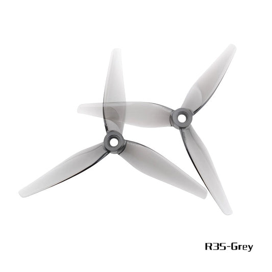 HQProp 5135 (R35V2) Grey (2CW+2CCW)-Poly Carbonate Propeller