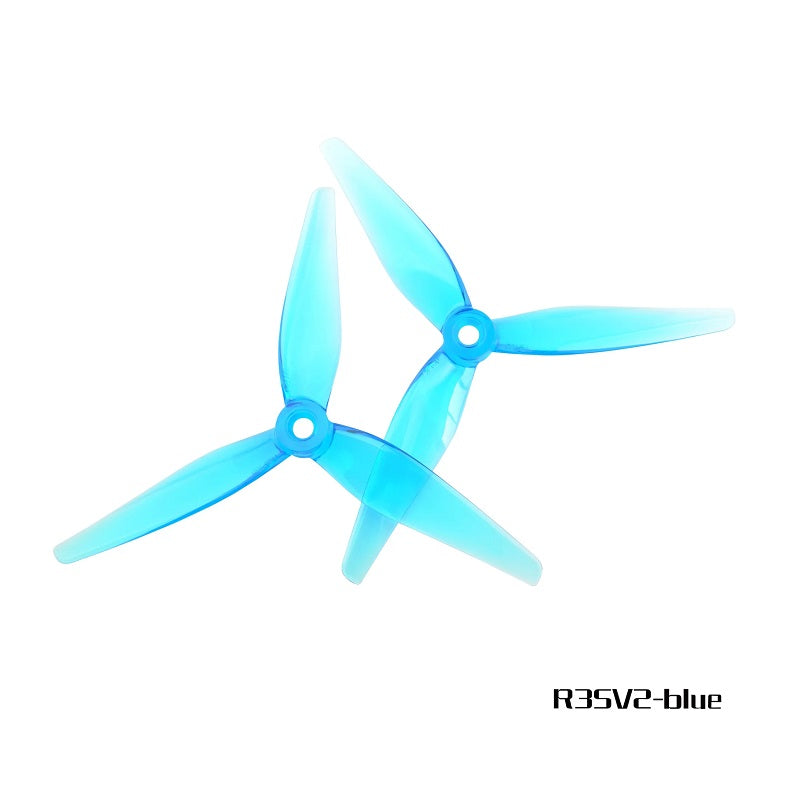 HQProp 5135 (R35V2) Blue (2CW+2CCW)-Poly Carbonate Propeller