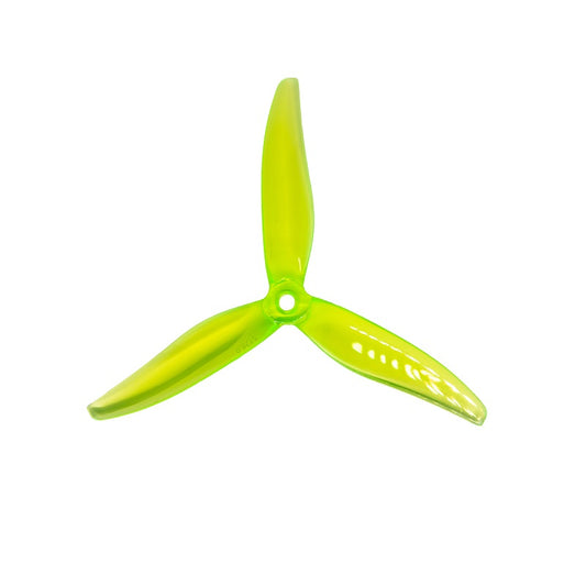 Orange HD 5128.0 Tri Blade Fury Propellers 2CW+2CCW 2 Pair Radioactive Green