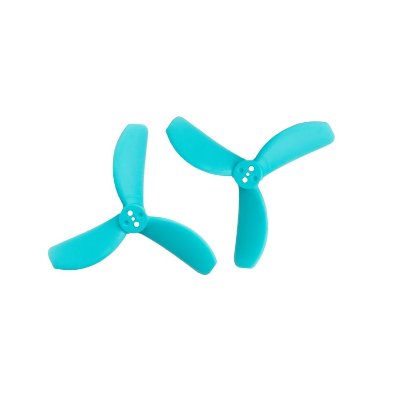 Orange HD 2826 Drone Soccer PC 3 Blade Propellers 2CW+2CCW- Blue