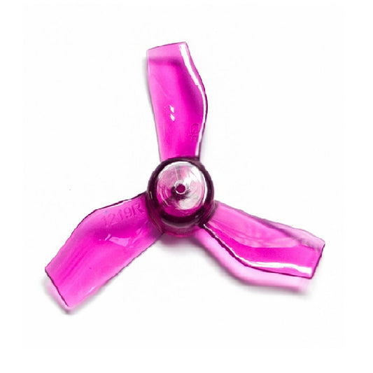 Orange HD 31mm 1219 PC 3 Blade 1mm Propellers 4CW+4CCW- Clear Purple