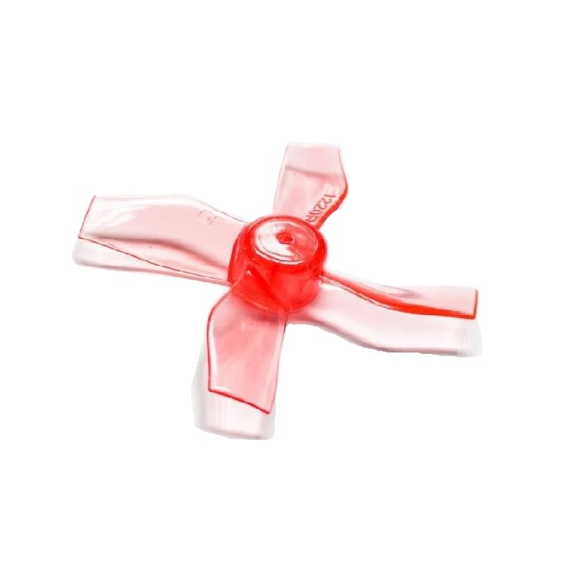 Orange HD 31mm 1220 PC 4 Blade 1mm Propellers 4CW+4CCW- Clear Red