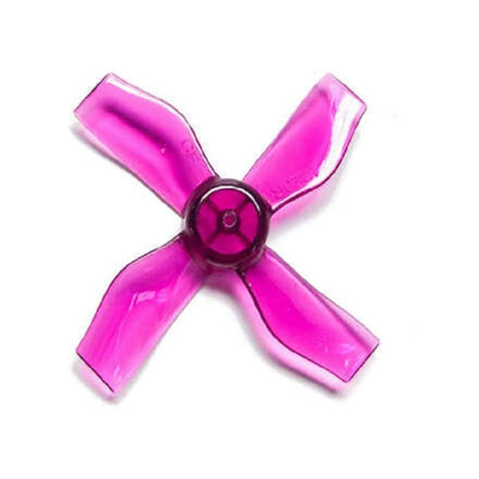 Orange HD 31mm 1220 PC 4 Blade 0.8mm Propellers 4CW+4CCW- Clear Purple