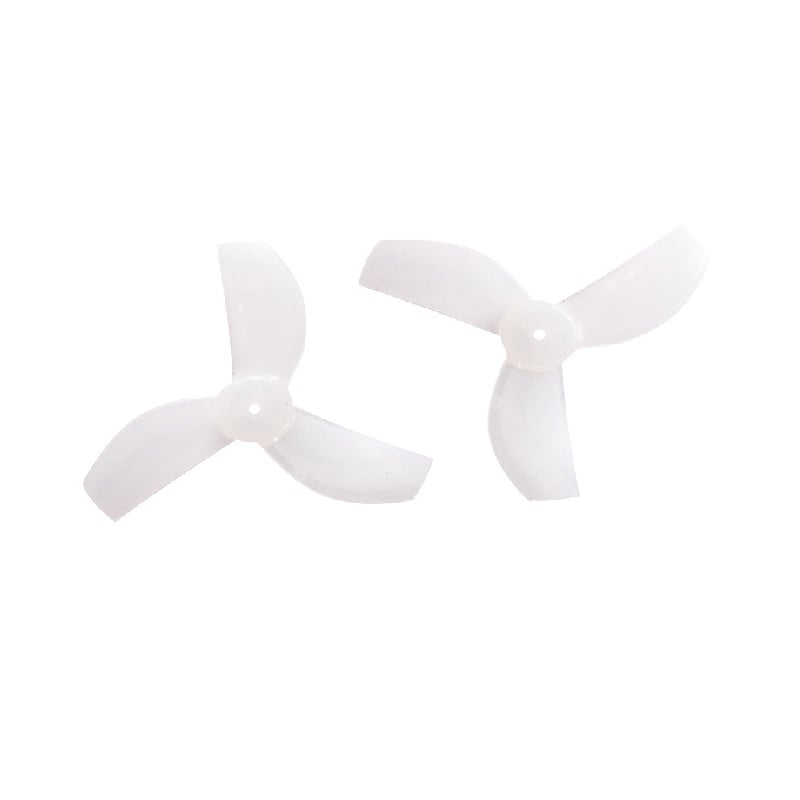 Orange HD 35mm PC 3 Blade 1mm Propellers 4CW+4CCW- Milk White