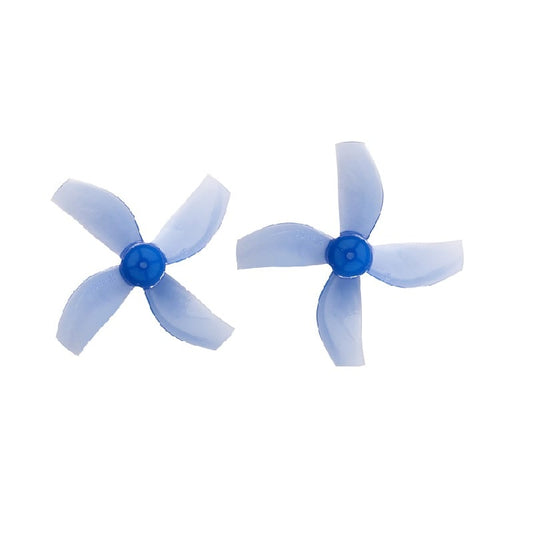 Orange HD 35mm PC 4 Blade 1mm Propellers 4CW+4CCW- Blue