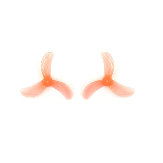 Orange HD 40mm 1608 PC 3 Blade 1.5mm Propellers 4CW+4CCW- Macho Pink