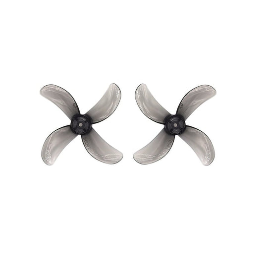 Orange HD 40mm 1609 PC 4 Blade 1mm Propellers 4CW+4CCW- Clear Gray