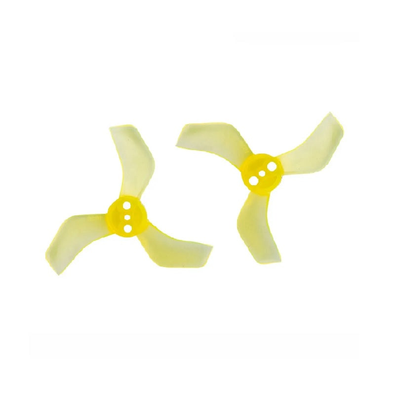 Orange HD 40mm 1635 PC 3 Blade 1mm Propellers 4CW+4CCW- Clear Yellow