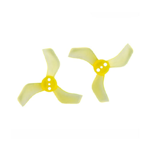 Orange HD 40mm 1635 PC 3 Blade 1mm Propellers 4CW+4CCW- Clear Yellow