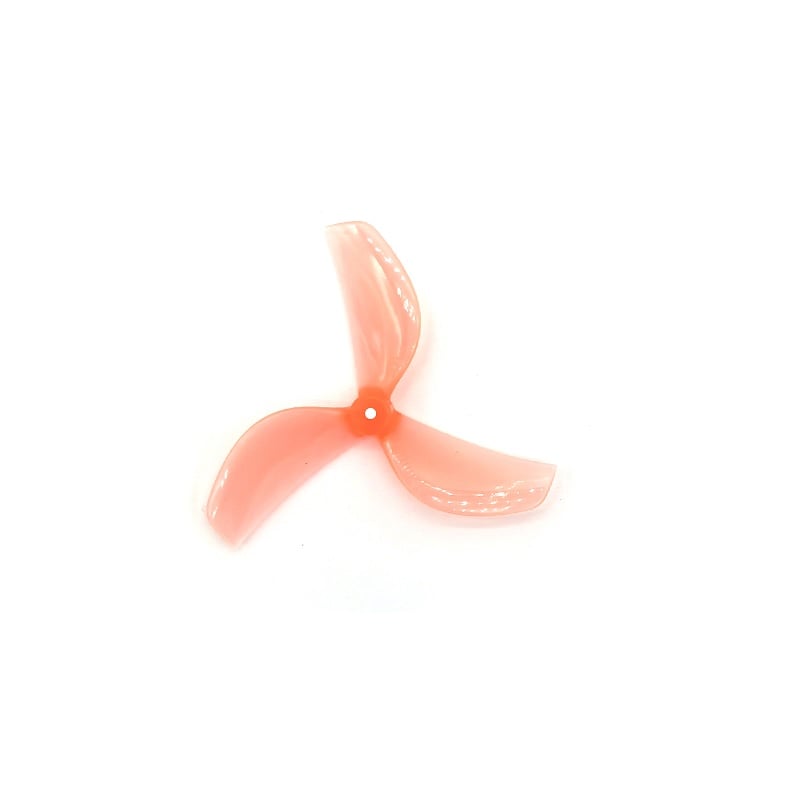 Orange HD 45mm PC 3 Blade 1mm Propellers 4CW+4CCW- Clear Red