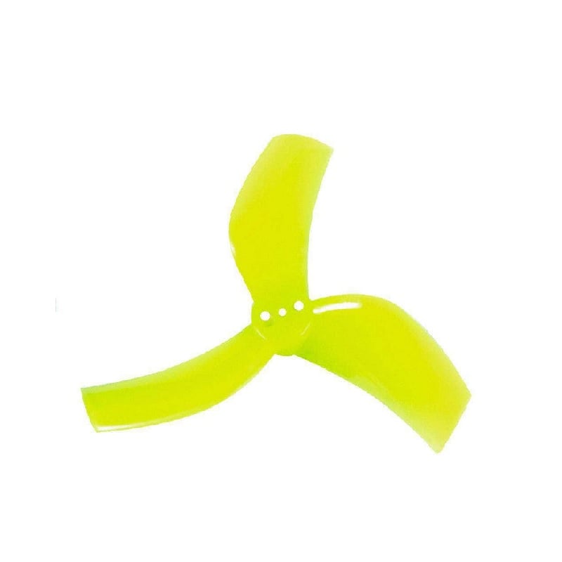 Orange HD D63 Ducted PC 3 Blade 1.5mm Propellers 4CW+4CCW- Yellow