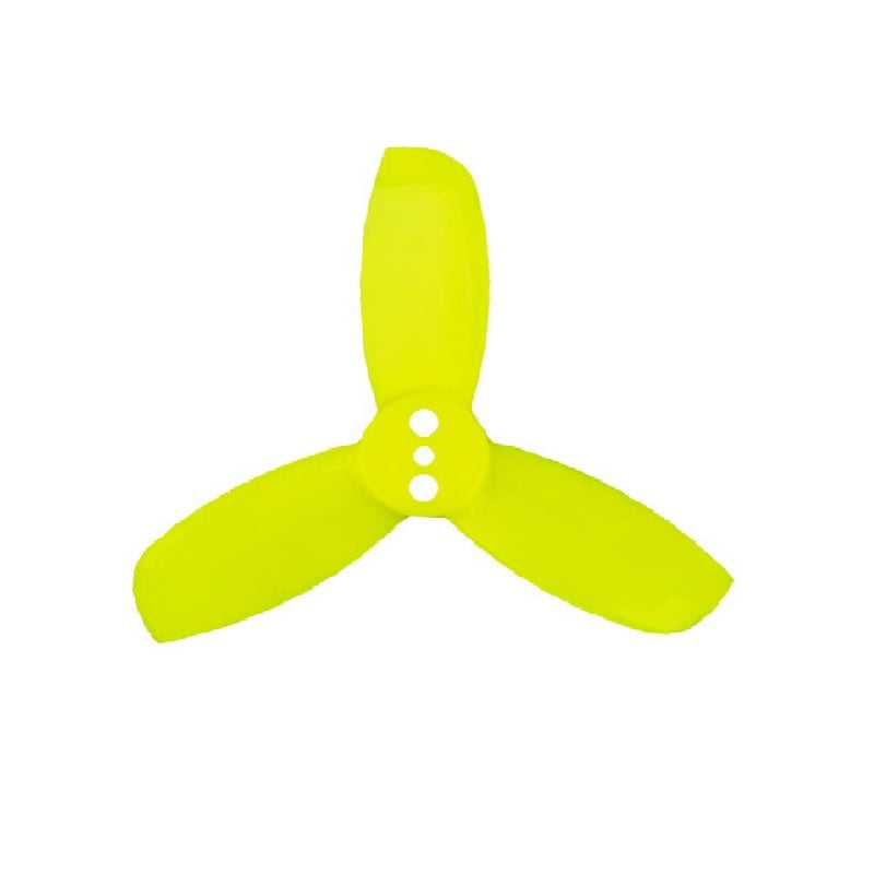 Orange HD 1940 Hulkie PC 3 Blade (3 Holes) Propellers 4CW+4CCW- Lemon Yellow