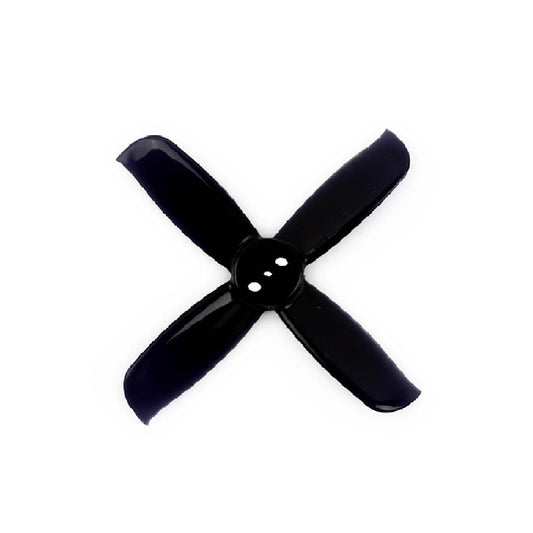 Orange HD 2036 Hulkie PC 4 Blade (3 Holes) Propellers 4CW+4CCW- Black