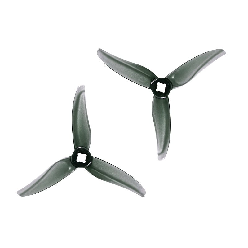 Orange HD 3520 Hurricane PC 3 Blade Propellers 2CW+2CCW – Clear Gray