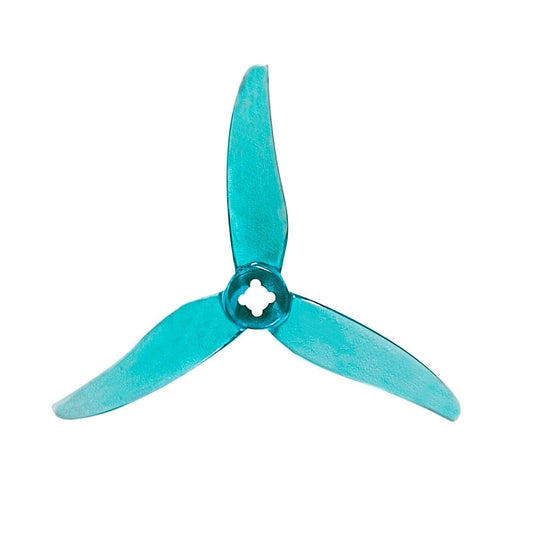 Orange HD 3520 Hurricane PC 3 Blade Propellers 2CW+2CCW – Clear Blue