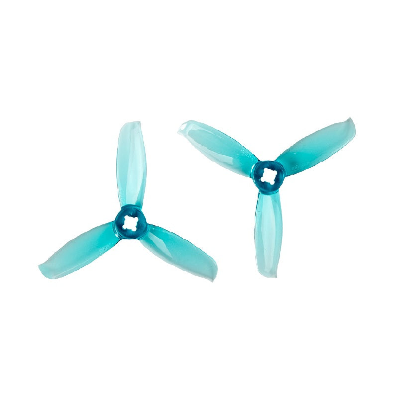 Orange HD 3028 WinDancer PC 3 Blade 1.5mm&M5 Propellers 2CW+2CCW – Clear Blue