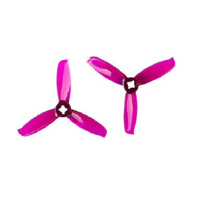 Orange HD 3028 WinDancer PC 3 Blade 1.5mm&M5 Propellers 2CW+2CCW – Clear Purple