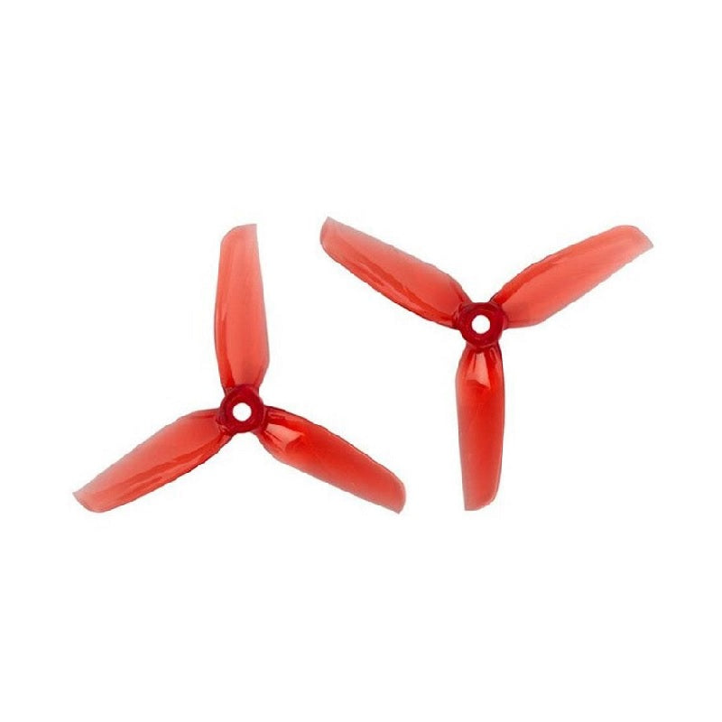 Orange HD 4032 WinDancer PC 3 Blade Propellers 2CW+2CCW – Clear Red