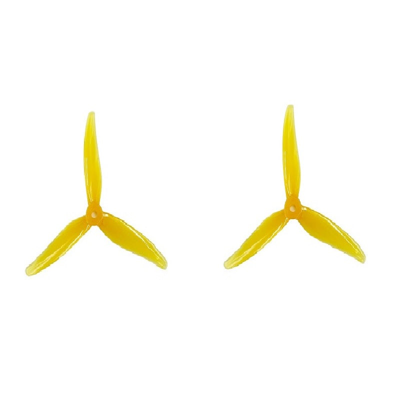 Orange HD Freestyle4S PC 3 Blade (5.1×3.6×3) – MPropellers 2CW+2CCWango Yellow