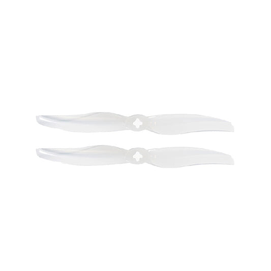 Orange HD LR 5126 PC 2 Blade T-mount 1.5mm Propellers 2CW+2CCW- Milk White