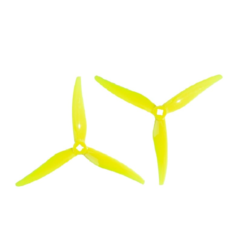 Orange HD SL 5125 PC 3 Blade 1.5mm Propellers 2CW+2CCW- Yellow