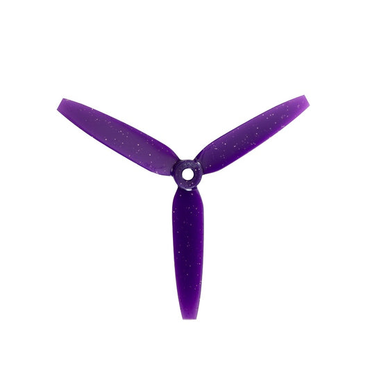 Orange HD 513D 3D PC 3 Blade Propellers 2CW+2CCW – Purple