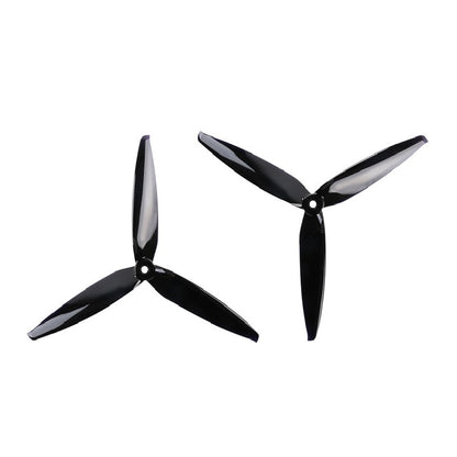 Gemfan 7040 Flash PC 3 Blade Propellers 2CW + 2CCW – Black