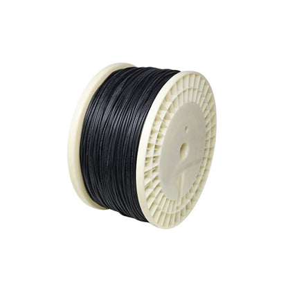 26AWG SINGLE CORE TEFLON WIRE BLACK - (1m)