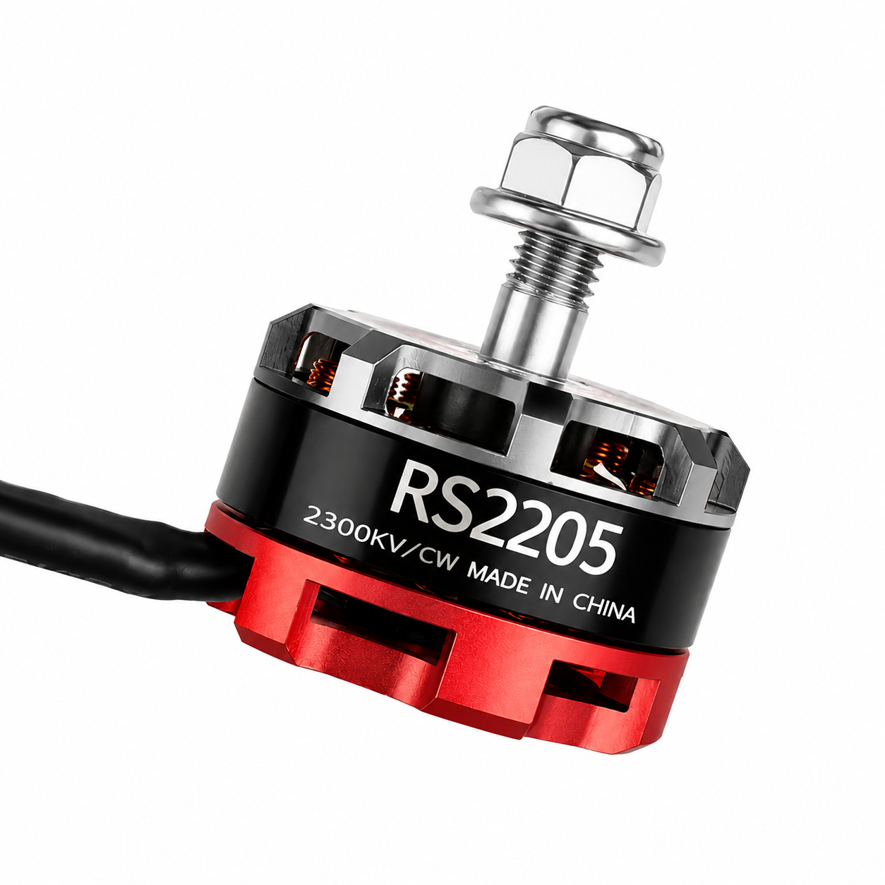 RS2205 2300KV CW Brushless Motor for 5 Inch FPV Racing Drone Side View