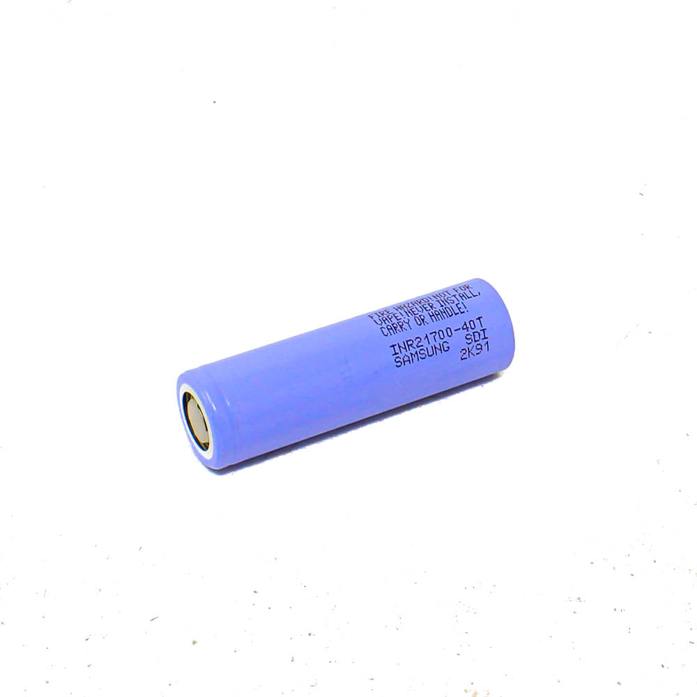 SAMSUNG INR21700-40T 4000mAh (9c) LI-ION BATTERY.