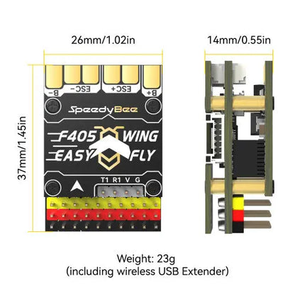 SpeedyBee F405 WING MINI Fixed Wing Flight Controller. Hi Tech xyz