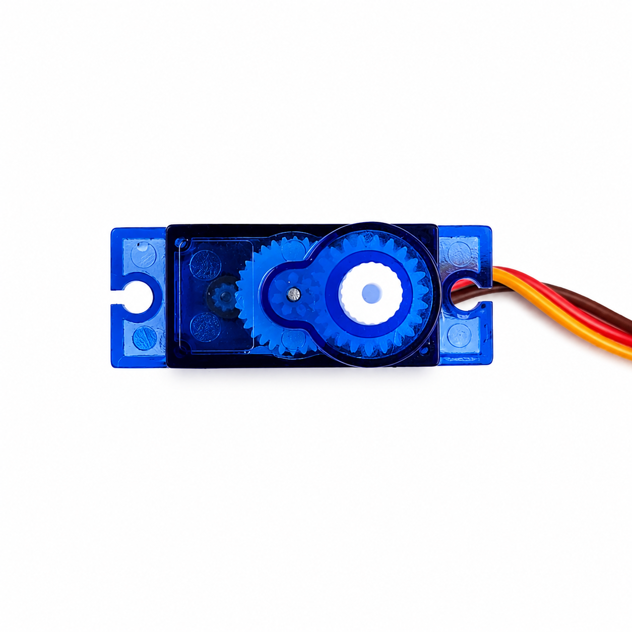 Output Shaft and Control Arm View of Tower Pro SG90 9g Servo Motor