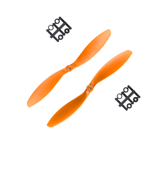 Orange HD Propellers 9047(9X4.7) ABS Orange 1CW+1CCW-1pair