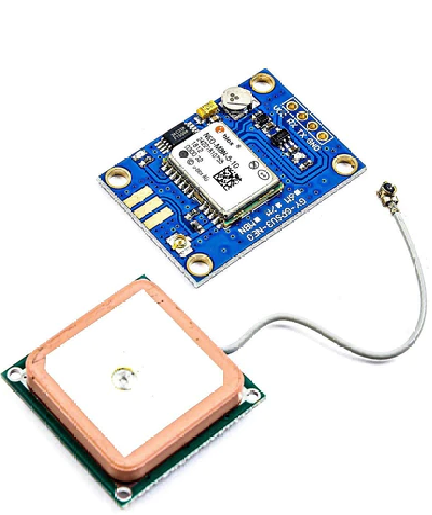 NEO-M8N GPS Module with Ceramic Active Antenna