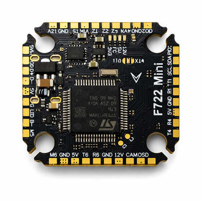 DAKEFPV F722 Mini Flight Controller + 60A 6S 4-in-1 ESC Stack F4 FC - ESC Combo for FPV Drones