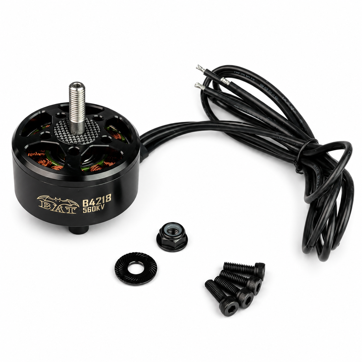 SURPASS B4218 560KV Brushless Drone Motor with Mounting Hardware and Accessories