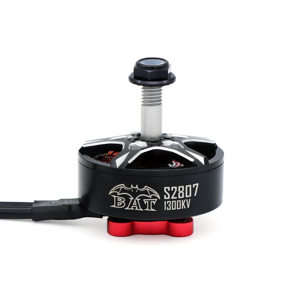 Front View of SURPASS HOBBY S SERIES 2807 1300KV FPV Motor with Threaded Shaft