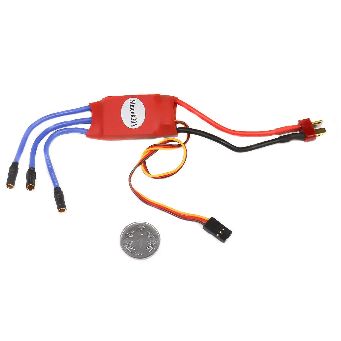 SimonK 30A BLDC ESC Electronic Speed Controller with Connectors Hi Tech xyz