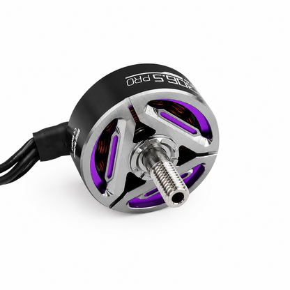 SpeedyBee BeeStorm 2306.5 PRO 1880KV 5 inch FPV brushless motor angled front view for freestyle and racing drones